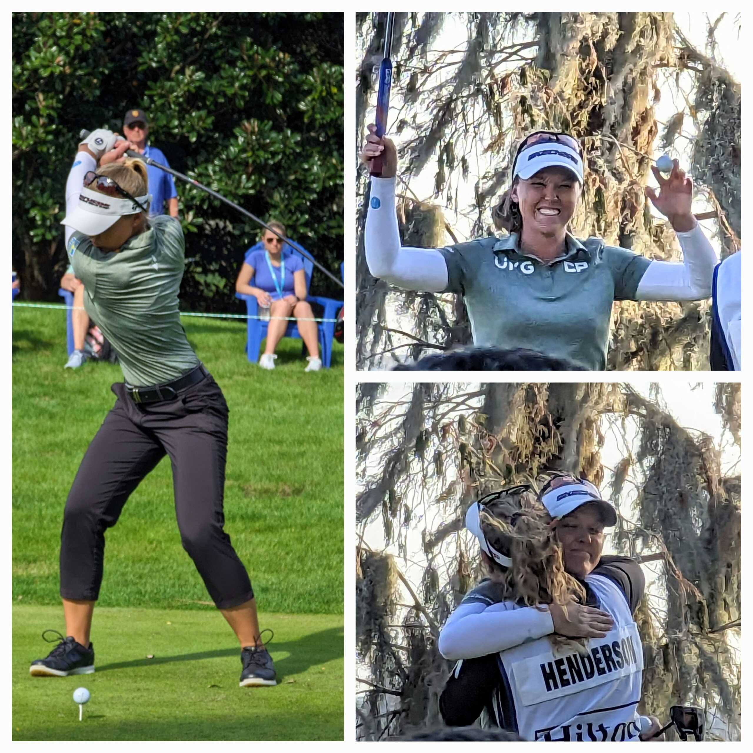 Former professional baseball player AJ Pierzynski watches his tee shot on  the 11th hole during the final round of the Tournament of Champions LPGA  golf tournament, Sunday, Jan. 23, 2022, in Orlando